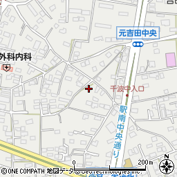 茨城県水戸市元吉田町153-5周辺の地図