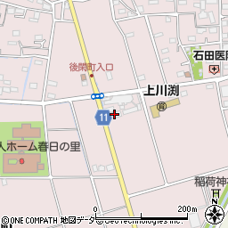 上州観光バス前橋周辺の地図