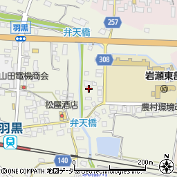 茨城県桜川市友部210周辺の地図
