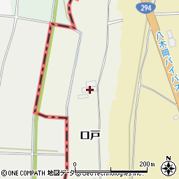 茨城県筑西市口戸176周辺の地図