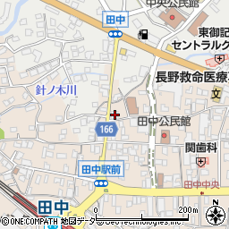 長野県東御市田中52-1周辺の地図