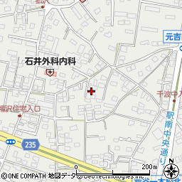 茨城県水戸市元吉田町141周辺の地図