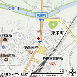長野県安曇野市明科中川手東栄町4178周辺の地図