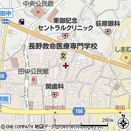 長野県東御市田中81周辺の地図