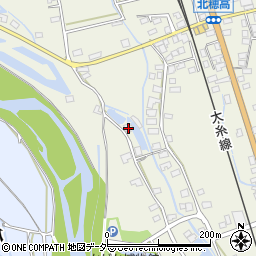 長野県安曇野市穂高北穂高2367周辺の地図