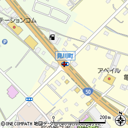見川町周辺の地図