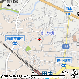 長野県東御市田中40-2周辺の地図