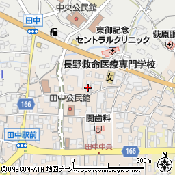 長野県東御市田中86周辺の地図