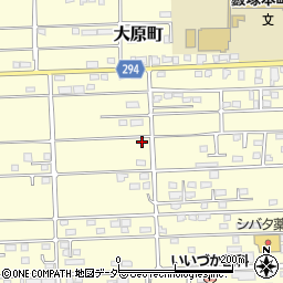 群馬県太田市大原町560周辺の地図