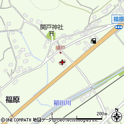 関戸農村集落センター周辺の地図
