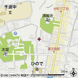 茨城県水戸市元吉田町649-5周辺の地図