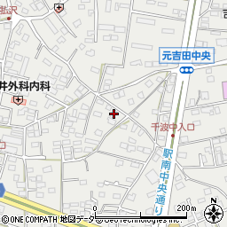 茨城県水戸市元吉田町148周辺の地図