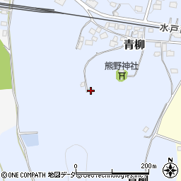 茨城県桜川市青柳110周辺の地図
