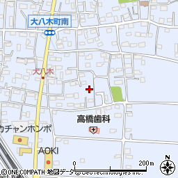 群馬県高崎市大八木町2013周辺の地図