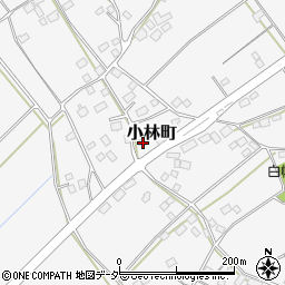 茨城県水戸市小林町708周辺の地図