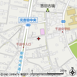 茨城県水戸市元吉田町325-2周辺の地図