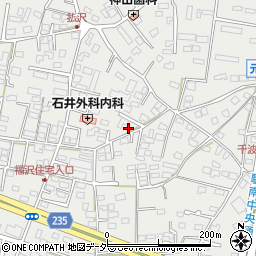 茨城県水戸市千波町1378-49周辺の地図