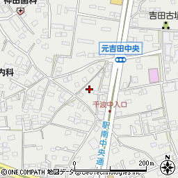 茨城県水戸市元吉田町149周辺の地図