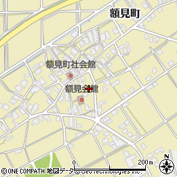 石川県小松市額見町（ヨ）周辺の地図
