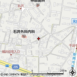 茨城県水戸市千波町1378-18周辺の地図