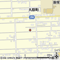 群馬県太田市大原町582周辺の地図