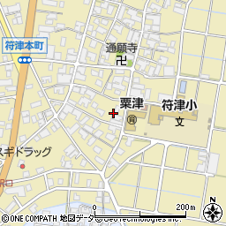 石川県小松市符津町ワ周辺の地図