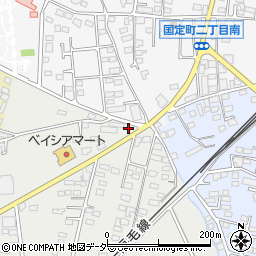 群馬県伊勢崎市上田町207周辺の地図