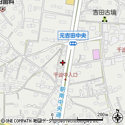 茨城県水戸市元吉田町330-5周辺の地図