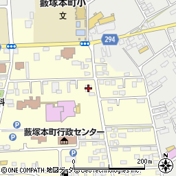 ベスト学習塾薮塚教室周辺の地図