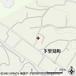 群馬県高崎市下里見町2412周辺の地図