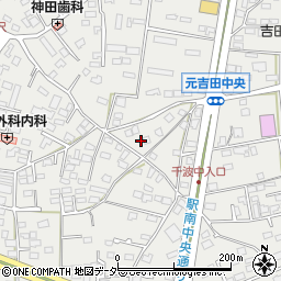 茨城県水戸市元吉田町135周辺の地図