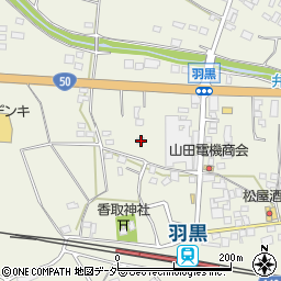 茨城県桜川市友部943周辺の地図