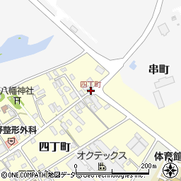 四丁町周辺の地図