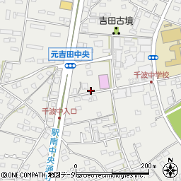 茨城県水戸市元吉田町328-8周辺の地図