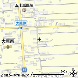 群馬県太田市大原町602周辺の地図