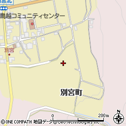 石川県白山市別宮町ハ周辺の地図