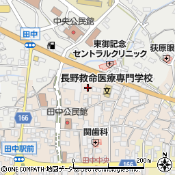 長野県東御市田中84周辺の地図