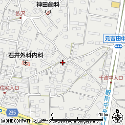 茨城県水戸市元吉田町136周辺の地図