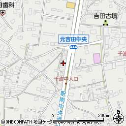 茨城県水戸市元吉田町330周辺の地図