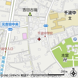 茨城県水戸市元吉田町615-1周辺の地図