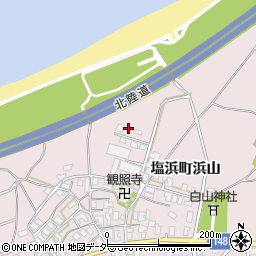 石川県加賀市塩浜町イ15周辺の地図