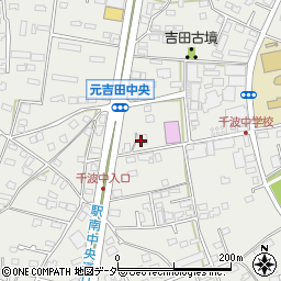 茨城県水戸市元吉田町328-13周辺の地図