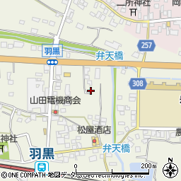 茨城県桜川市友部979-1周辺の地図