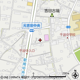 茨城県水戸市元吉田町328-12周辺の地図