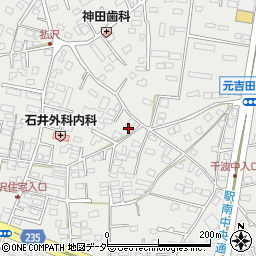 茨城県水戸市千波町1378-4周辺の地図
