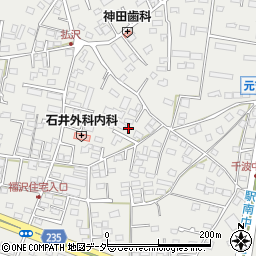 茨城県水戸市千波町1378周辺の地図
