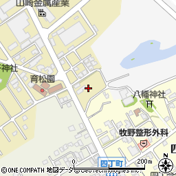 石川県小松市額見町（エ）周辺の地図