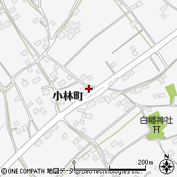 茨城県水戸市小林町722-1周辺の地図