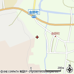 石川県小松市金平町ラ周辺の地図