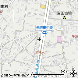 茨城県水戸市元吉田町330-4周辺の地図